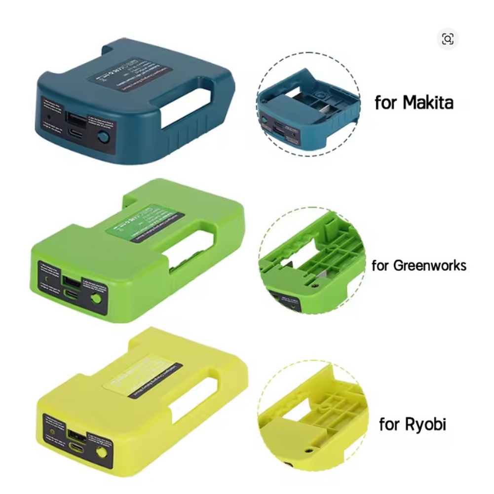Outdoor Usb Power Adapter - 40V Belt Attachment USB Charger Adapter