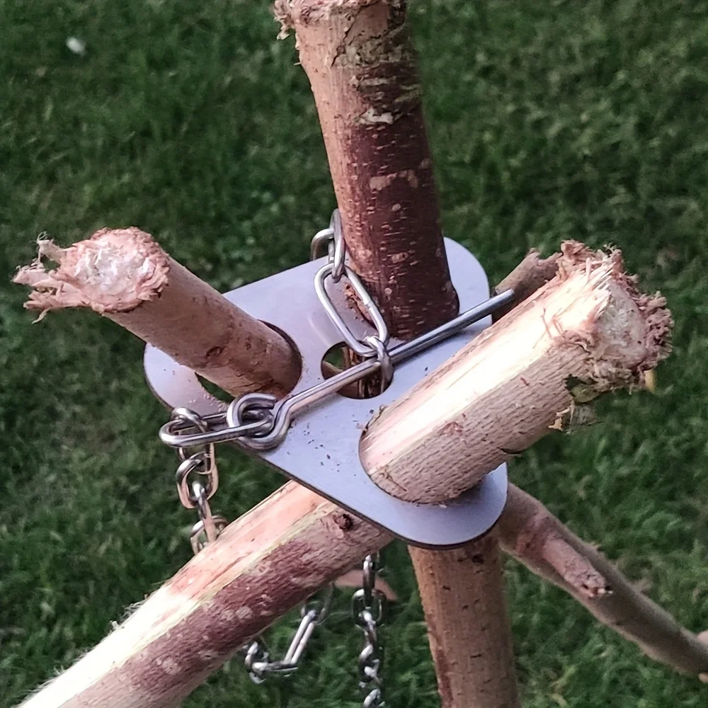 Outdoor Power Point - Outdoor BBQ Tripod Portable Detachable Hanging