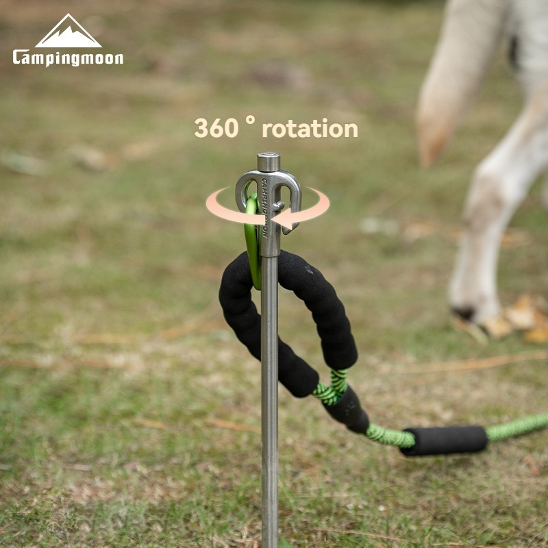 CAMPINGMOON K45 Bold 420 Stain - مراجعة Outdoor Power Stake وسعره