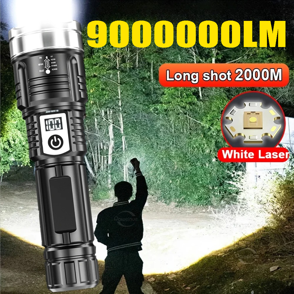 High Power 200000LM LED Flashl - مراجعة Outdoor Power Inc وسعره