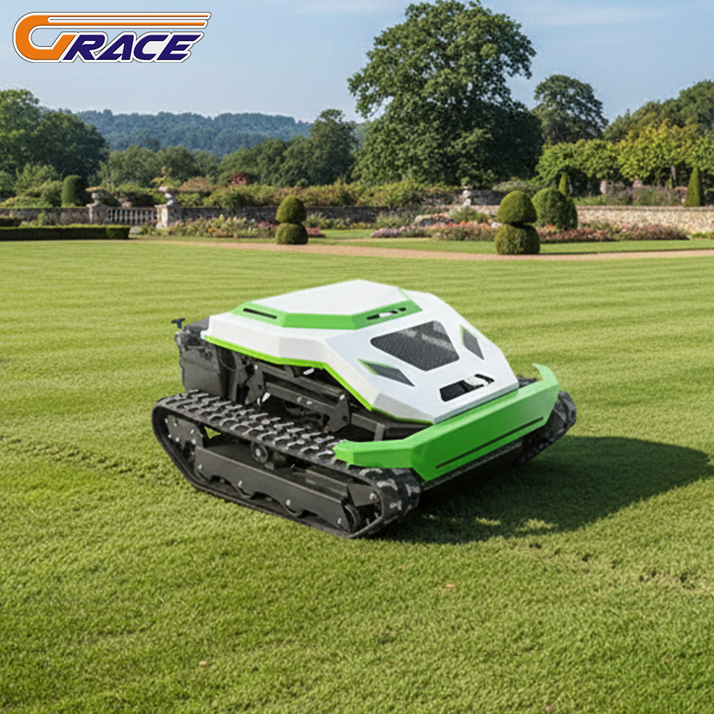 Smart Remote Control Lawn Mowe - مراجعة Lawn Mower Battery وسعره