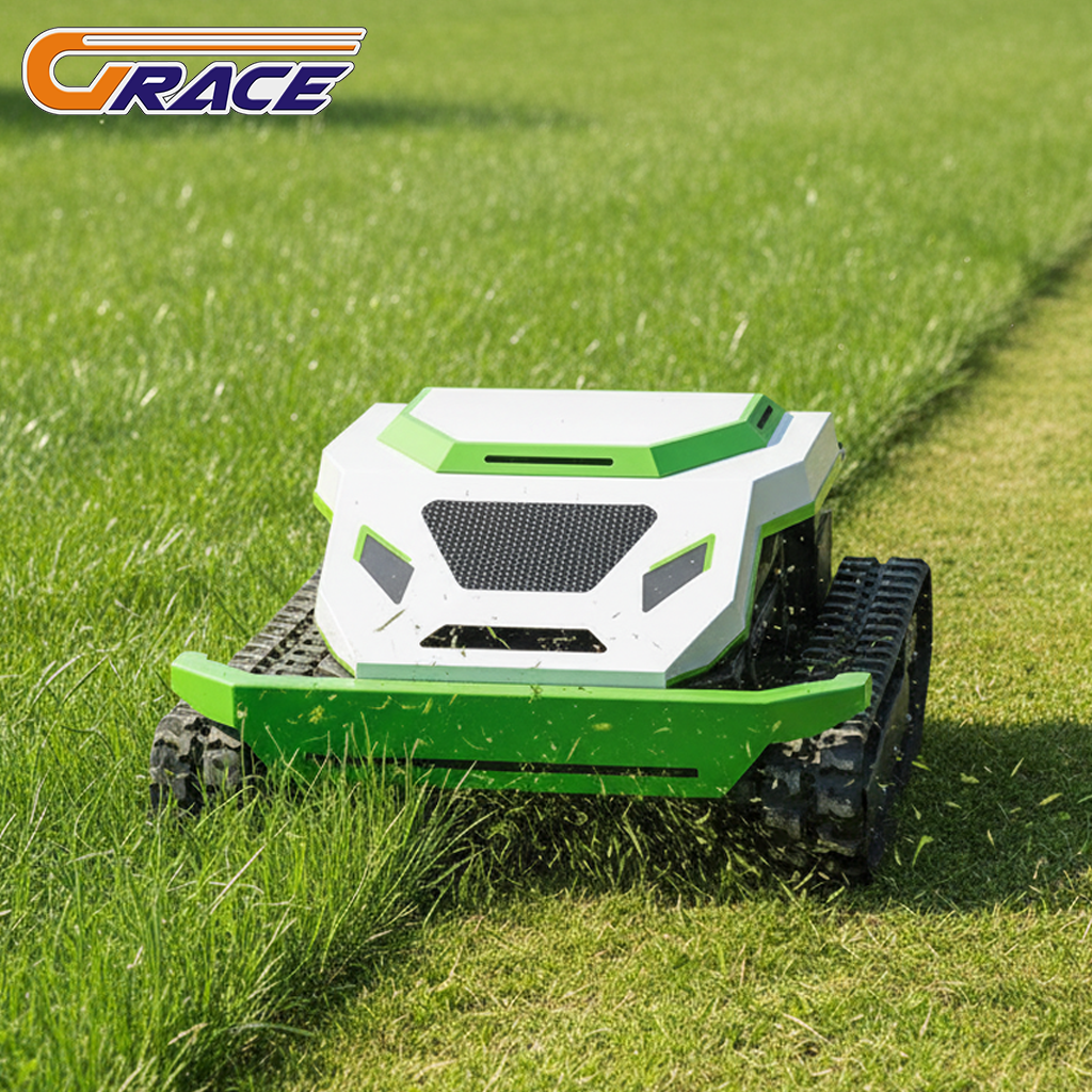 Smart Remote Control Lawn Mowe - مراجعة Lawn Mower Battery وسعره