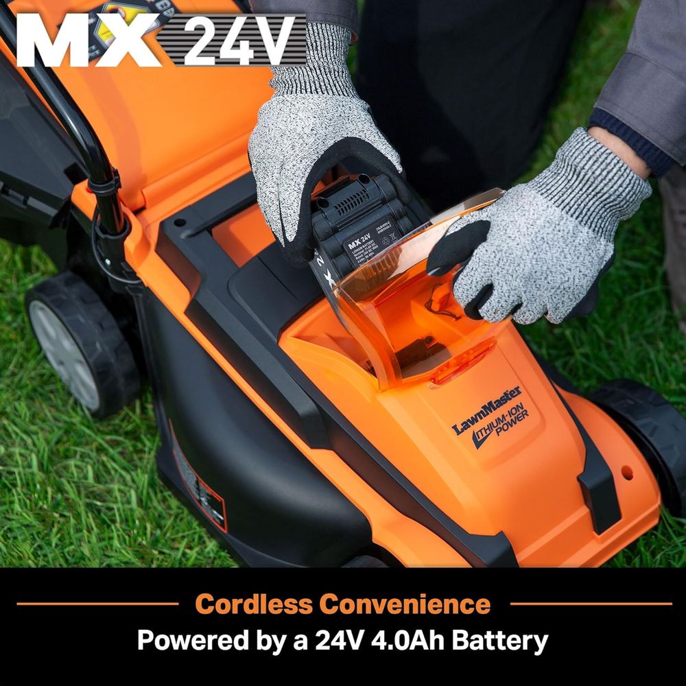CLM2413A Cordl13-Inch Lawn Mow - مراجعة Lawn Mower Battery وسعره