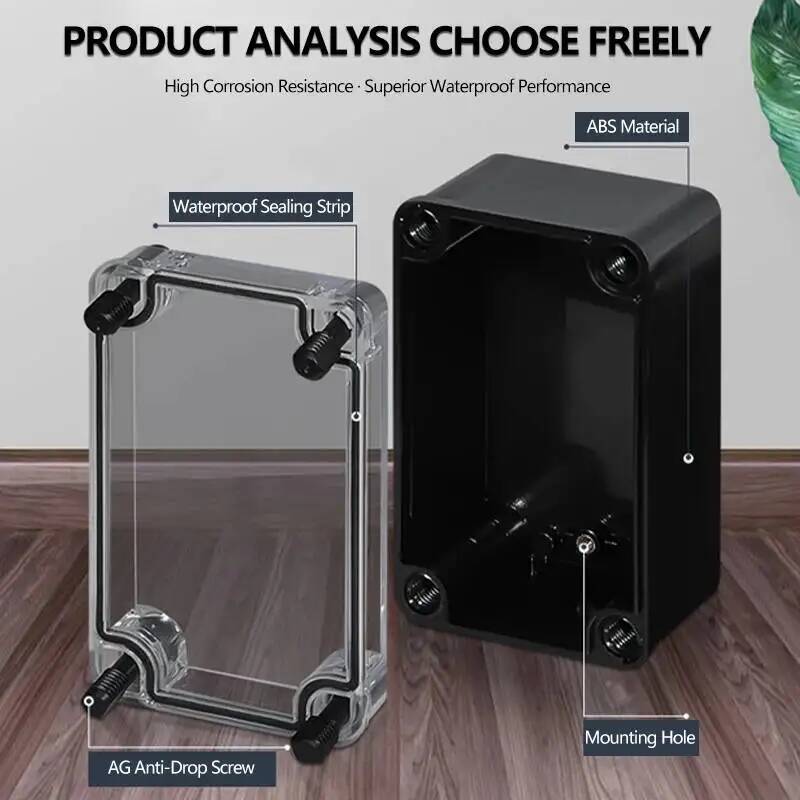 2pcs Transparent Cover Waterpr - مراجعة Outdoor Power Supply وسعره