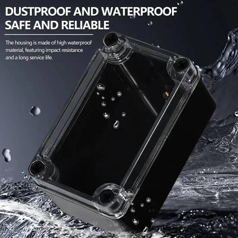 2pcs Transparent Cover Waterpr - مراجعة Outdoor Power Supply وسعره