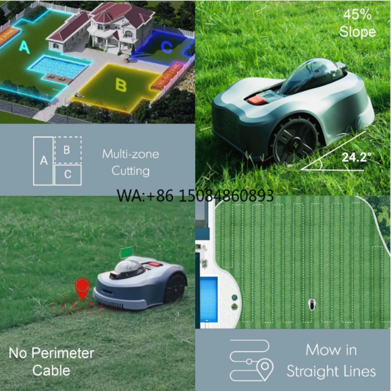 High Efficiency Fully Automati - مراجعة Lawn Mower Battery وسعره