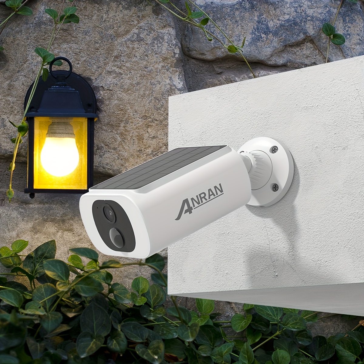 3MP Solar Security Camera, Wir - مراجعة Outdoor Power Point وسعره