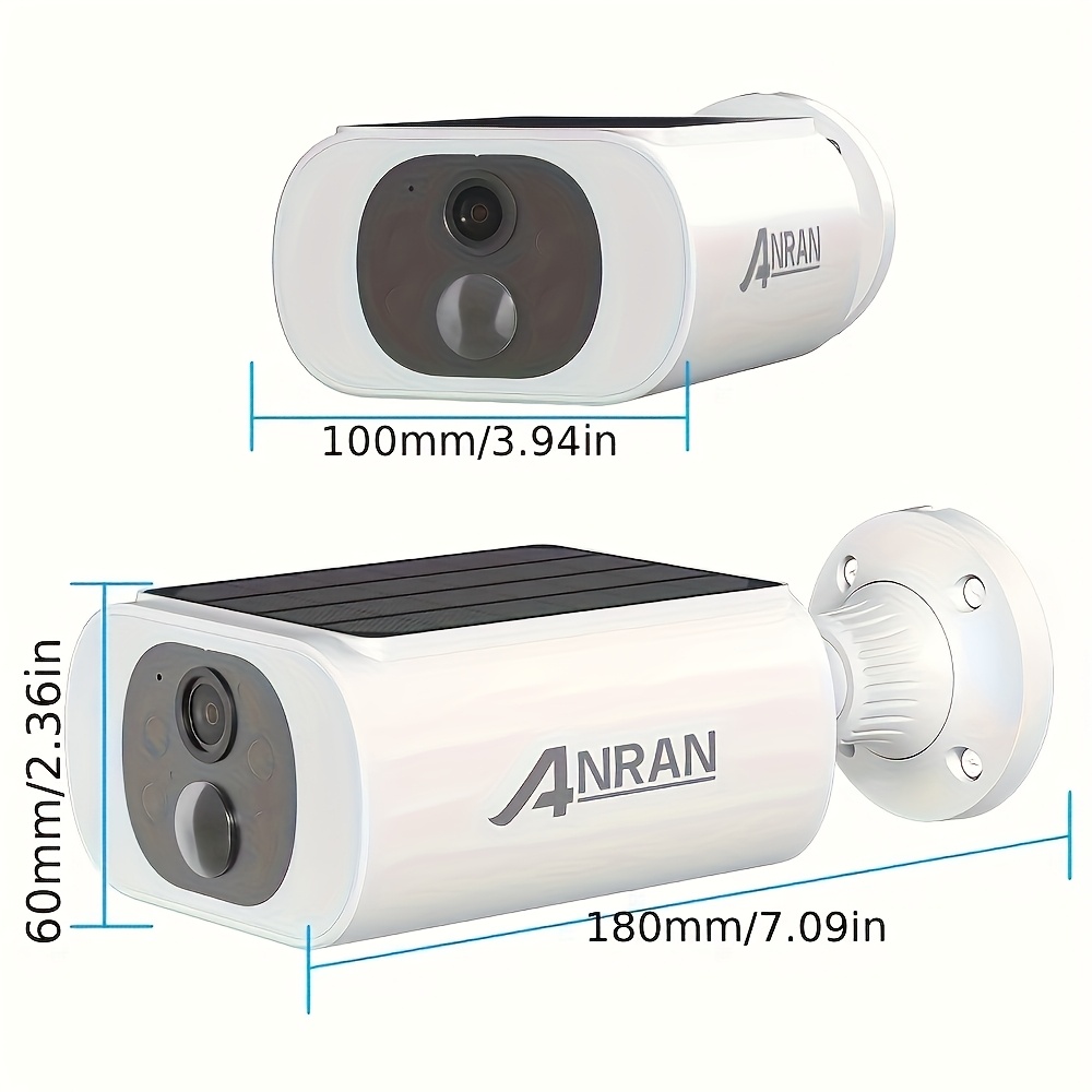 3MP Solar Security Camera, Wir - مراجعة Outdoor Power Point وسعره