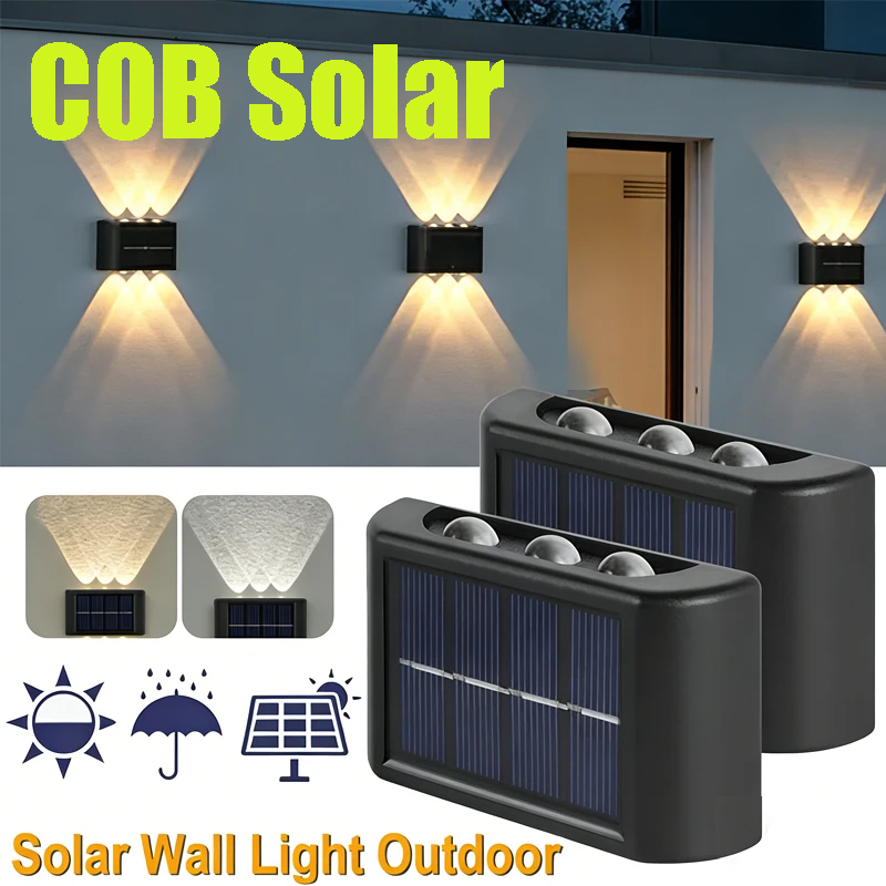 COB Solar Wall Lamp Outdoor Wa - مراجعة Outdoor Powerwall وسعره