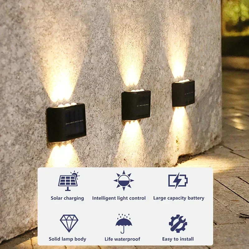 COB Solar Wall Lamp Outdoor Wa - مراجعة Outdoor Powerwall وسعره