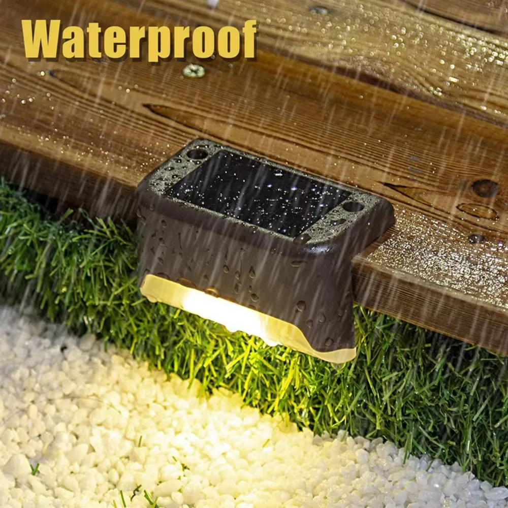 4PCS Solar Deck Light Outdoor  - مراجعة Outdoor Power Supply وسعره