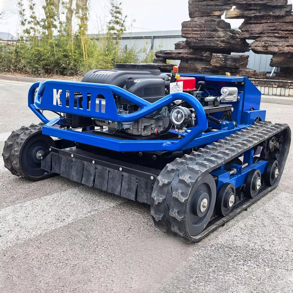 Remote Controlled Tracked Mulc - مراجعة Lawn Mower Battery وسعره