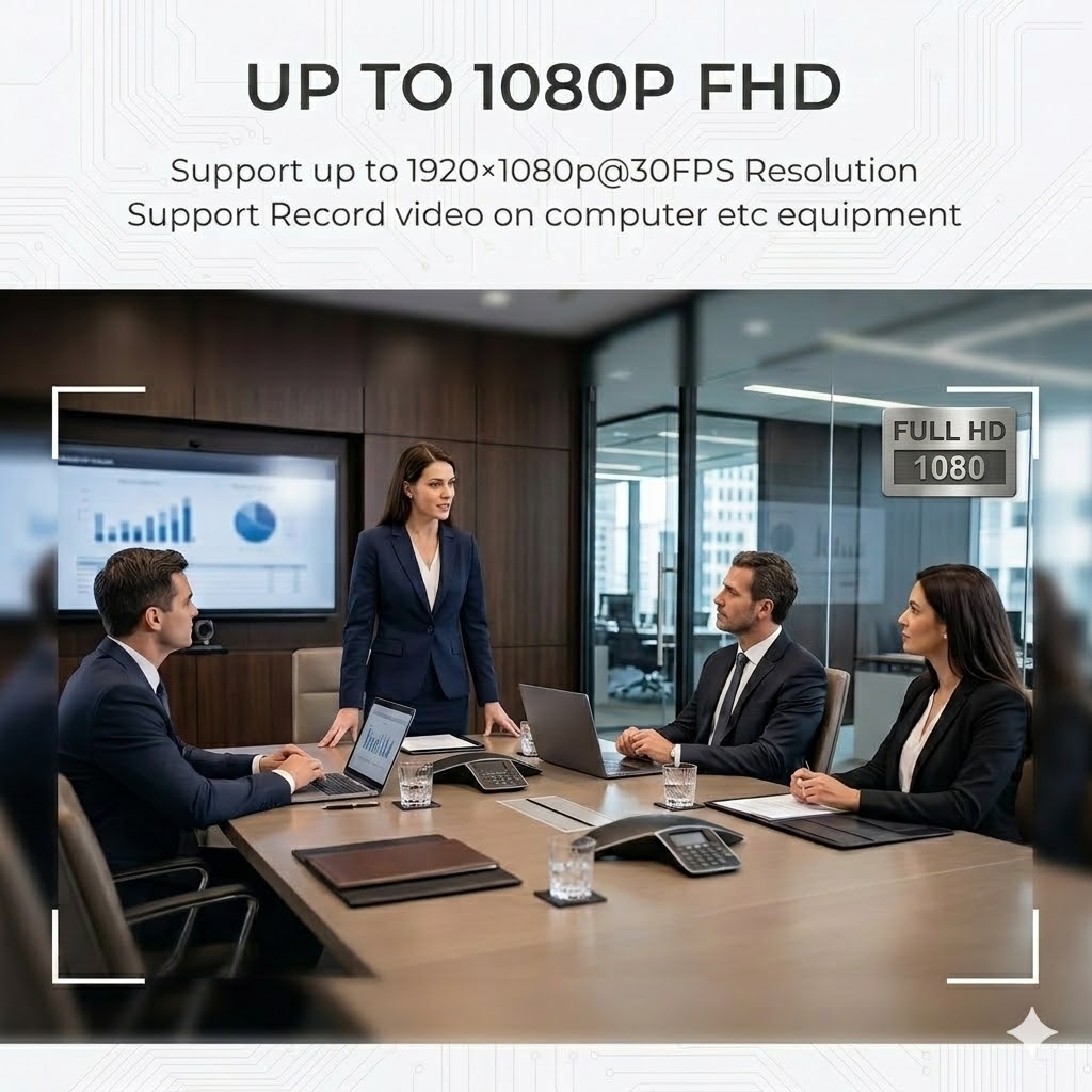 USB Type-C Mini Webcam with Mi - مراجعة Outdoor Usb Power Adapter وسعره