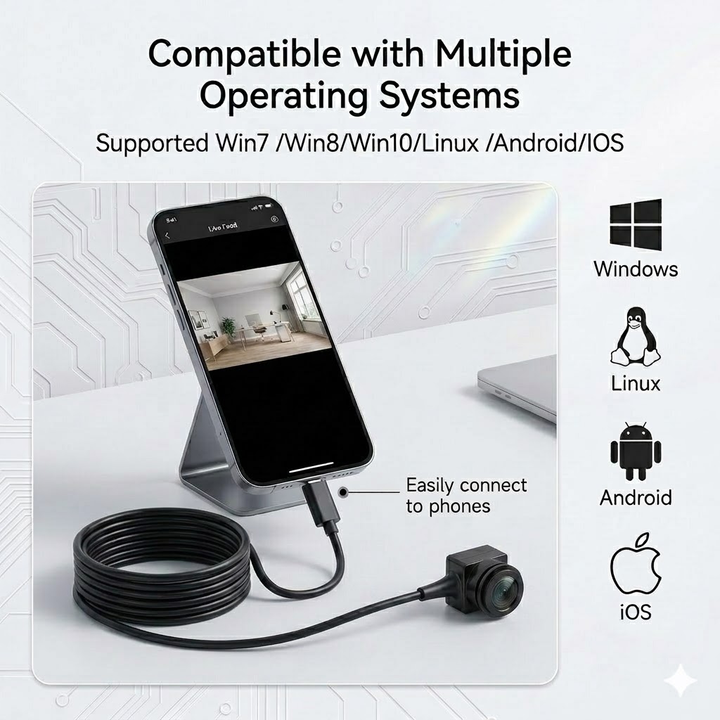 USB Type-C Mini Webcam with Mi - مراجعة Outdoor Usb Power Adapter وسعره