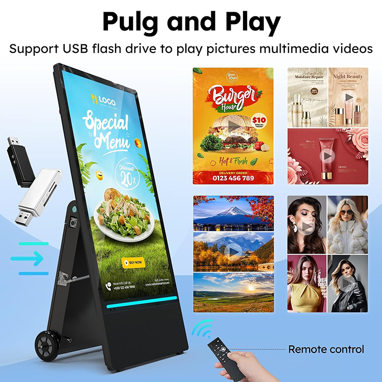 43'' IP55 Waterproof Digital P - مراجعة Outdoor Power Point وسعره