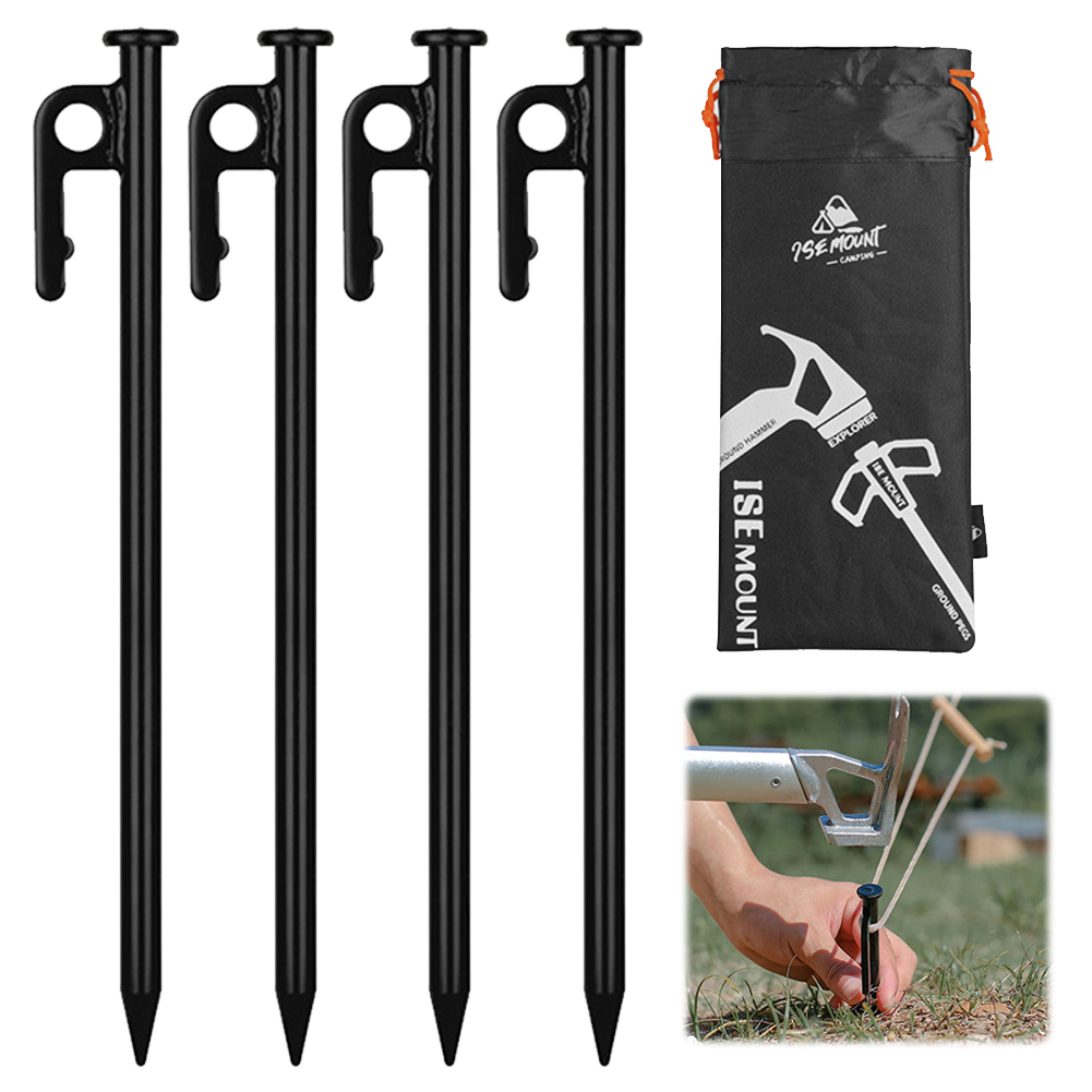 4Pcs Outdoor Camping Tent Pegs - مراجعة Outdoor Power Stake وسعره