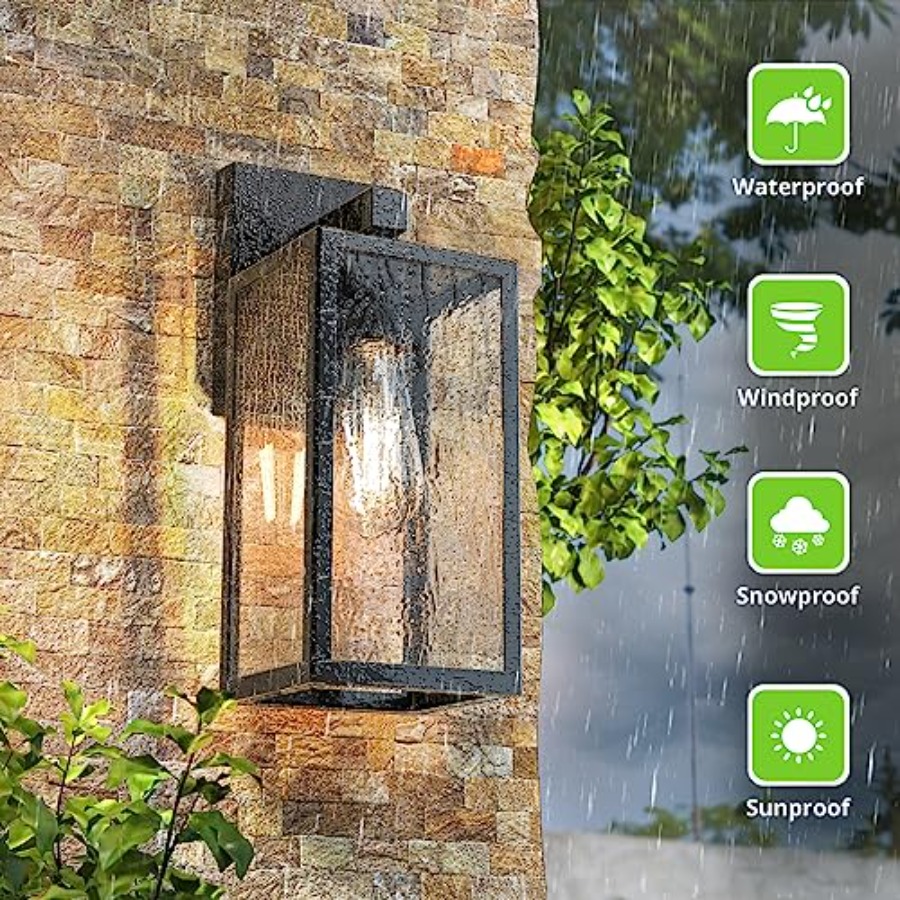 2-Pack Outdoor Wall Sconce Wat - مراجعة Outdoor Powerwall وسعره