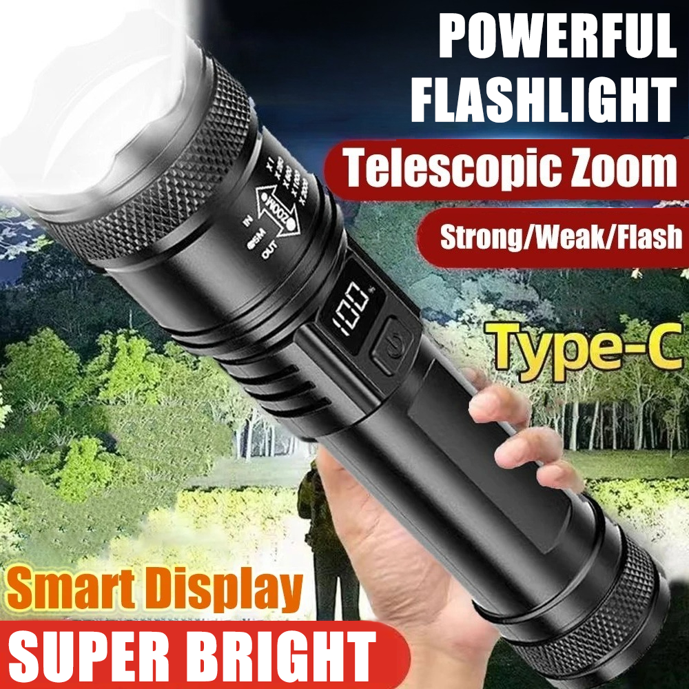 Rechargeable LED Flashlight Zo - مراجعة Outdoor Power Supply وسعره