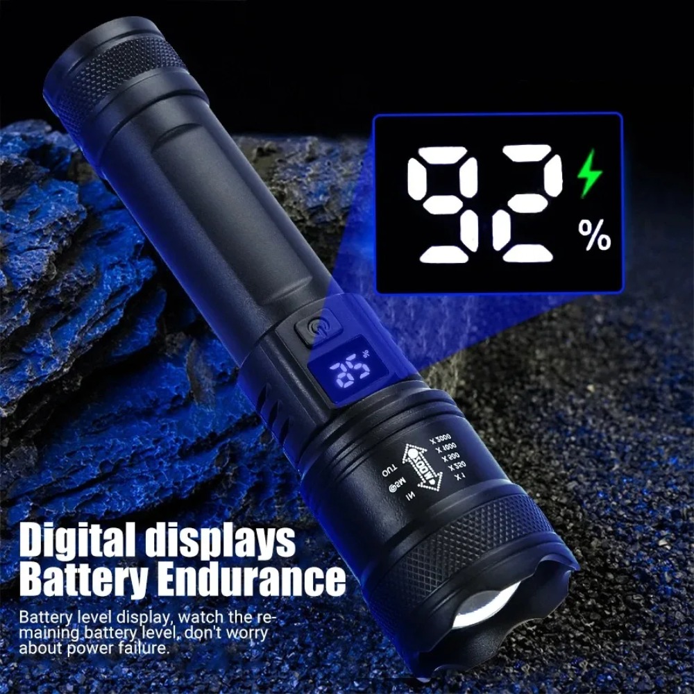 Rechargeable LED Flashlight Zo - مراجعة Outdoor Power Supply وسعره
