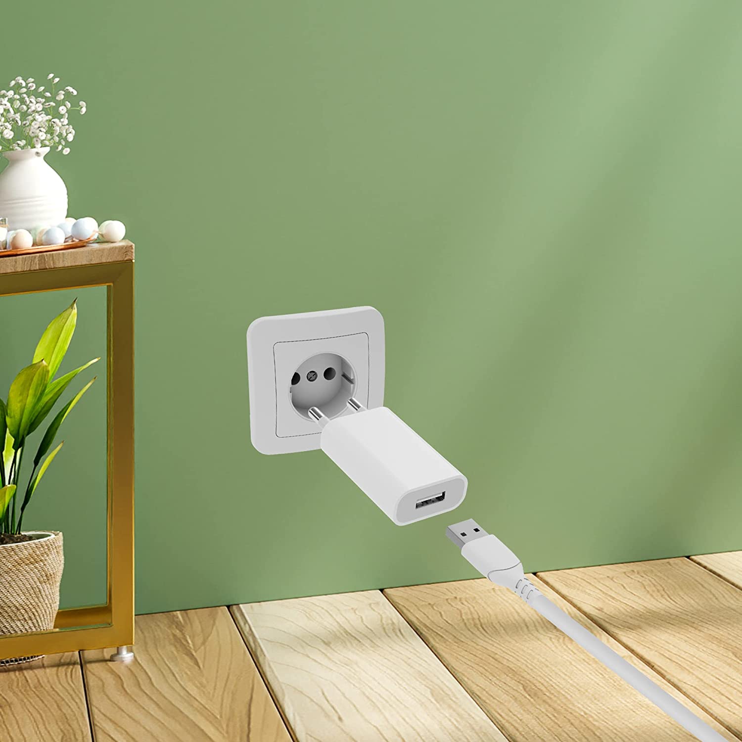20Pcs Universal 5V 1A USB Wall - مراجعة Outdoor Usb Power Adapter وسعره