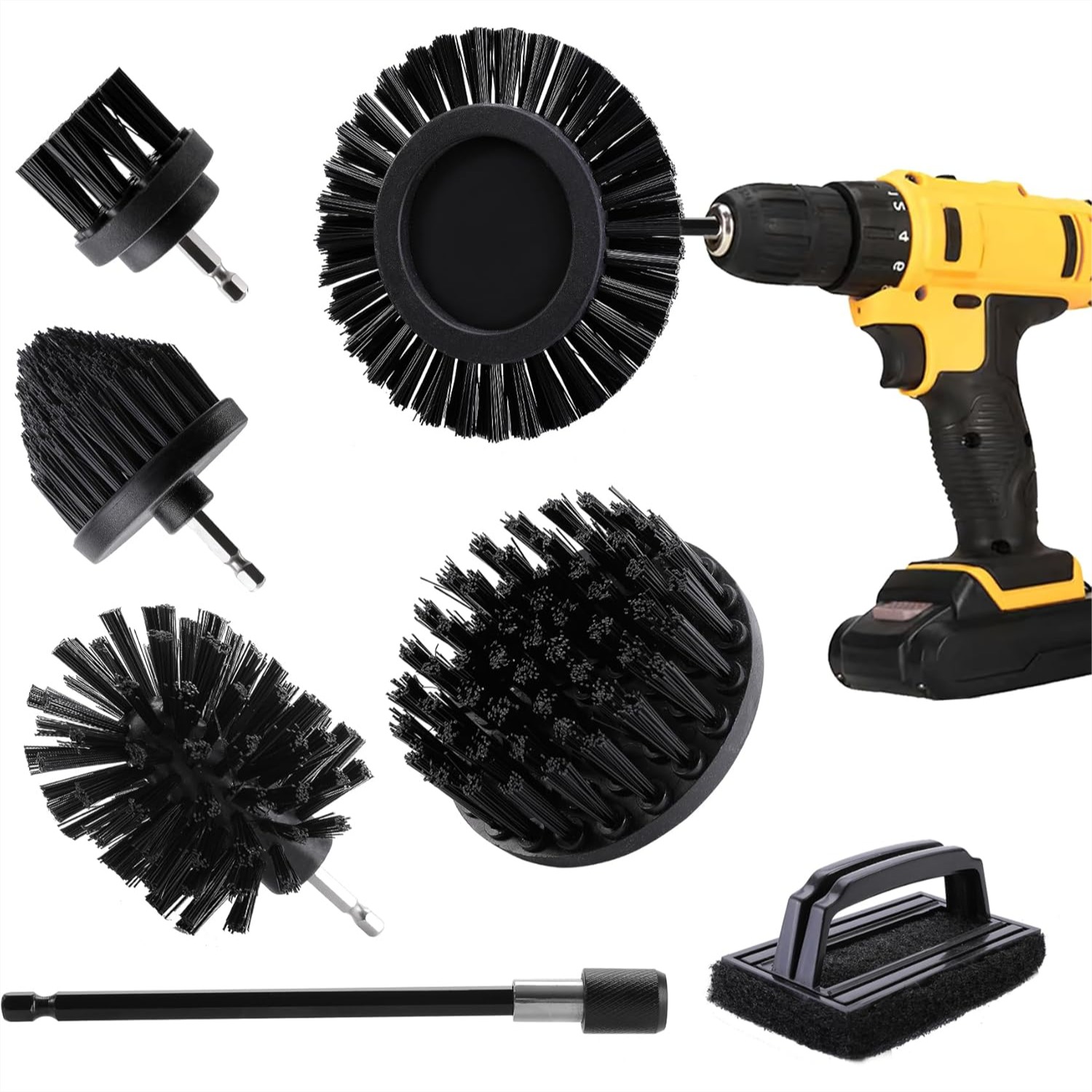 Drill Powered BBQ Grill Cleani - مراجعة Outdoor Power Products وسعره