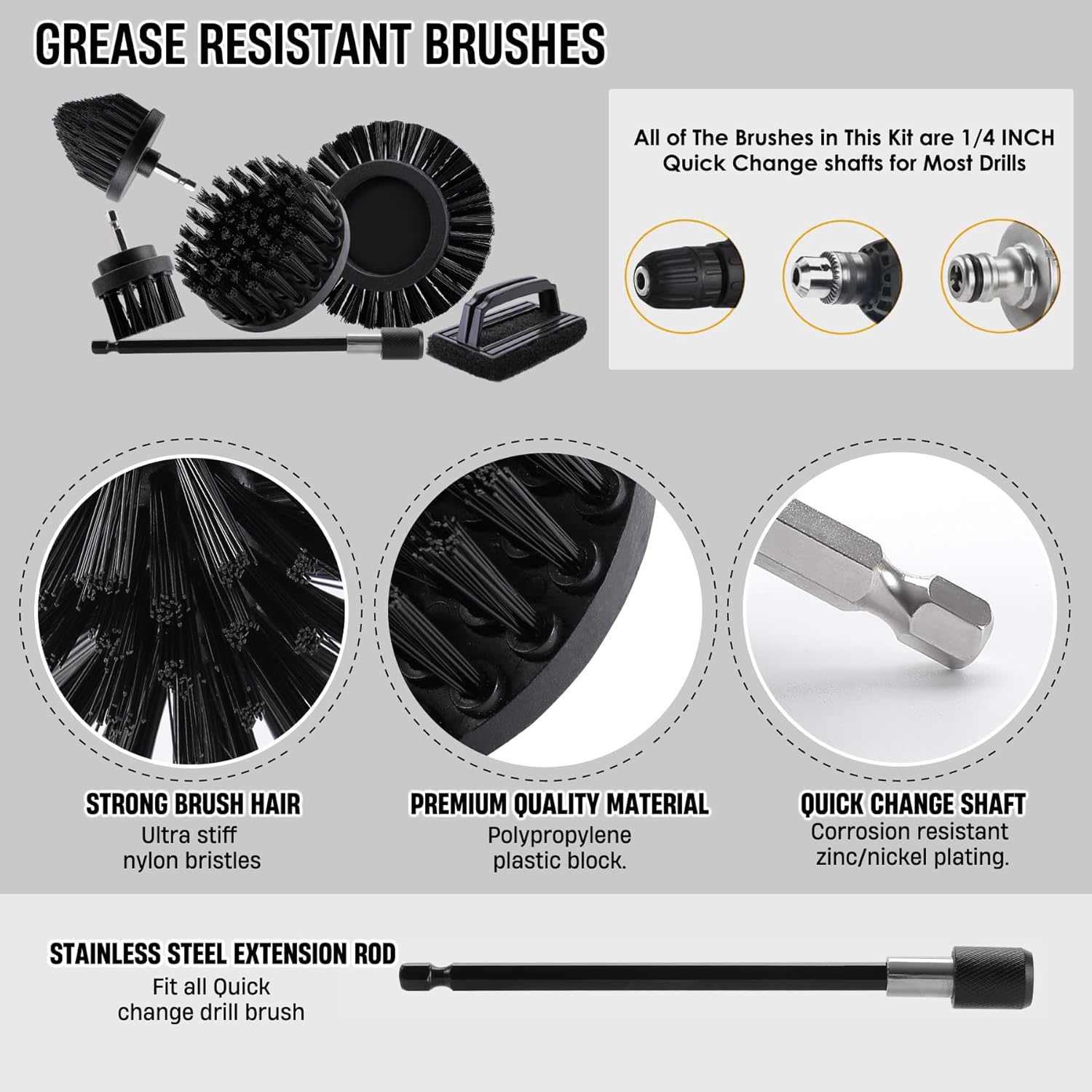 Drill Powered BBQ Grill Cleani - مراجعة Outdoor Power Products وسعره