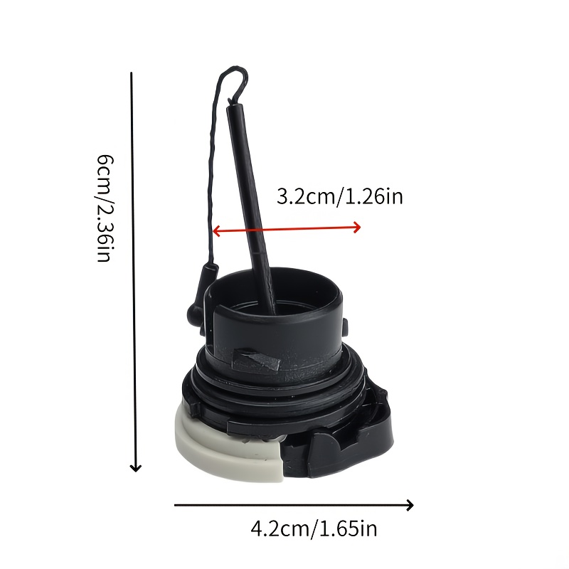 2Pcs Durable Fuel Oil Cap High - مراجعة Quality Outdoor Power Equipment وسعره