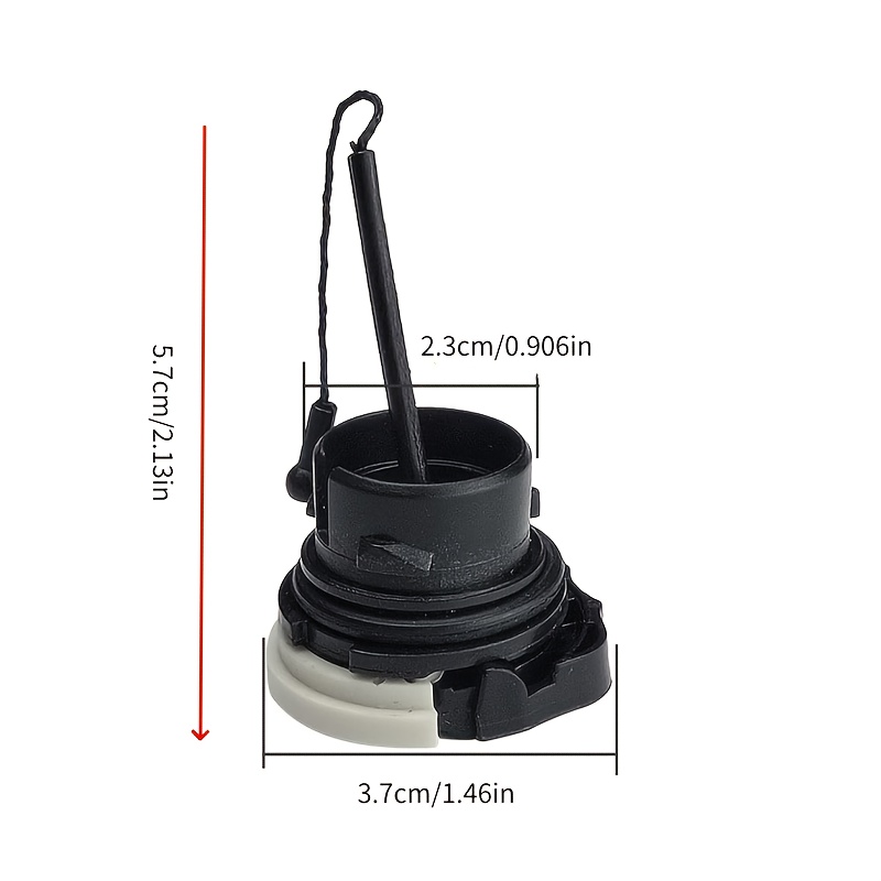 2Pcs Durable Fuel Oil Cap High - مراجعة Quality Outdoor Power Equipment وسعره
