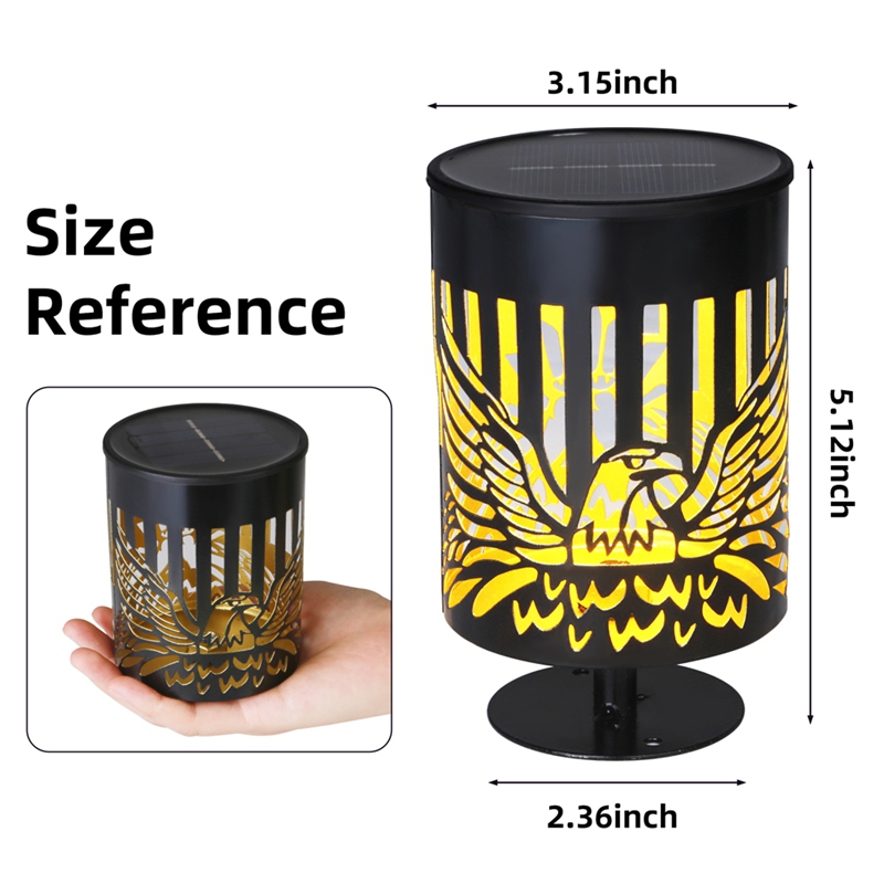 2 Pack Solar Fence Lights Meta - مراجعة Outdoor Power Inc وسعره