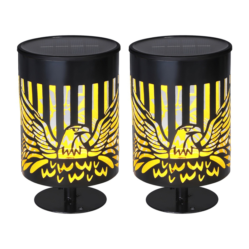 2 Pack Solar Fence Lights Meta - مراجعة Outdoor Power Inc وسعره