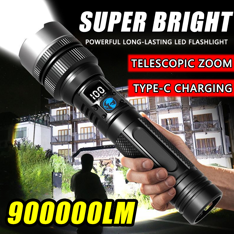 900000LM Powerful LED Flashlig - مراجعة Outdoor Power Inc وسعره