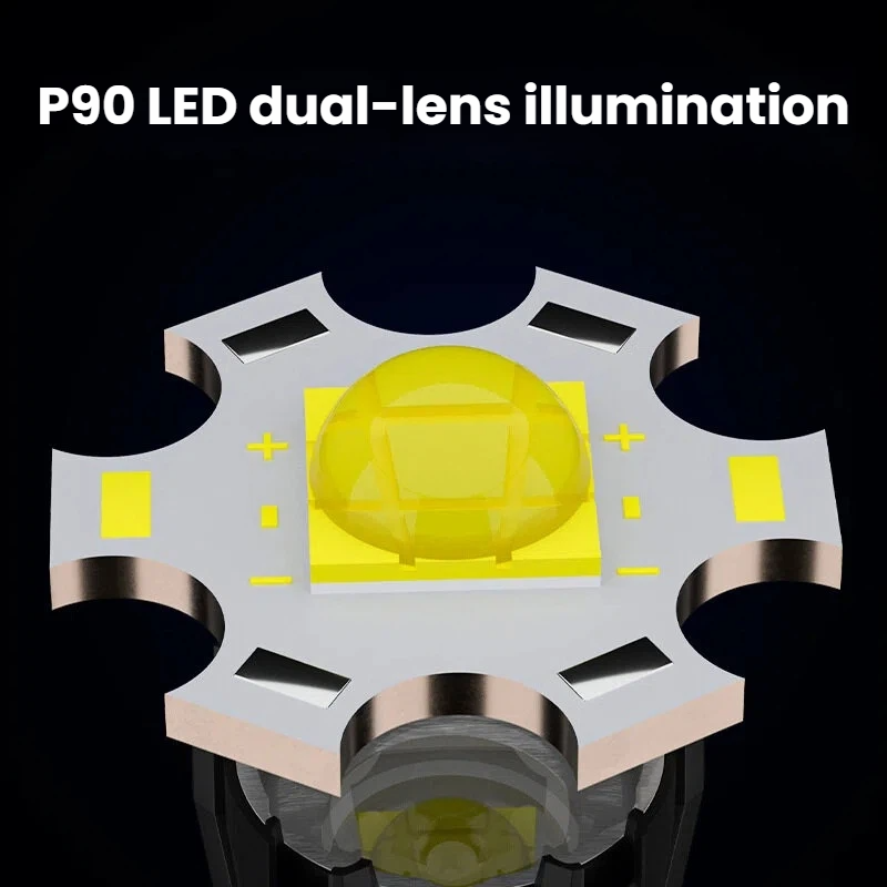 High-power P90 LED Flashlight  - مراجعة Outdoor Power Inc وسعره