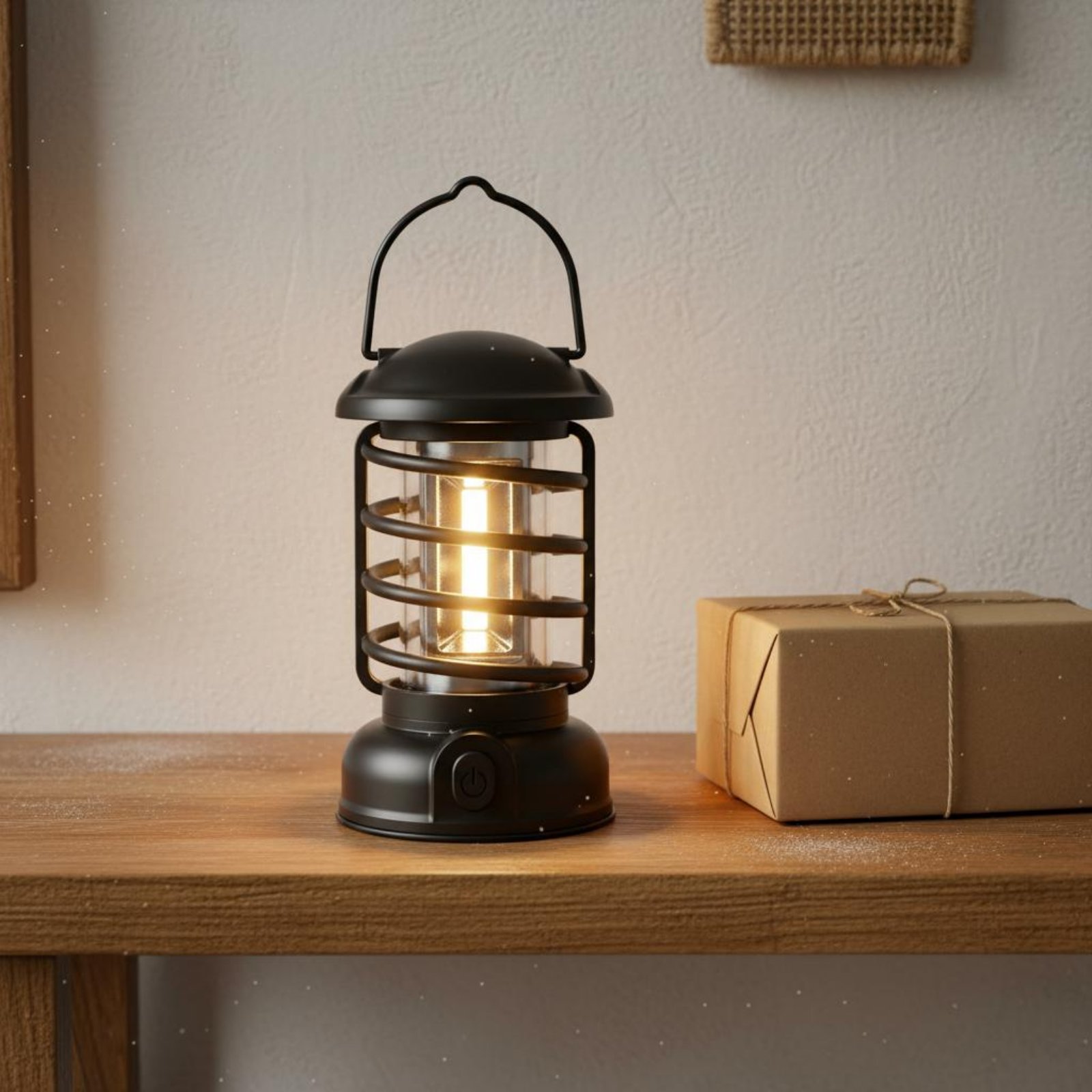 Retro Camping Lantern Two-Way  - مراجعة Outdoor Power Supply وسعره