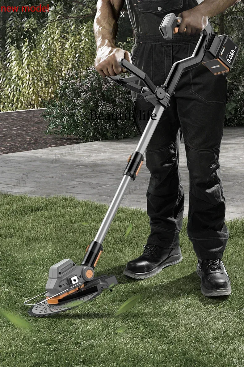 Electric lawn mower small hous - مراجعة Lawn Mower Battery وسعره
