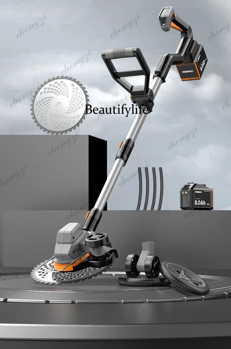 Electric lawn mower small hous - مراجعة Lawn Mower Battery وسعره