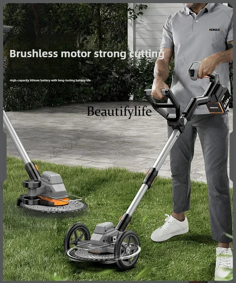 Electric lawn mower small hous - مراجعة Lawn Mower Battery وسعره