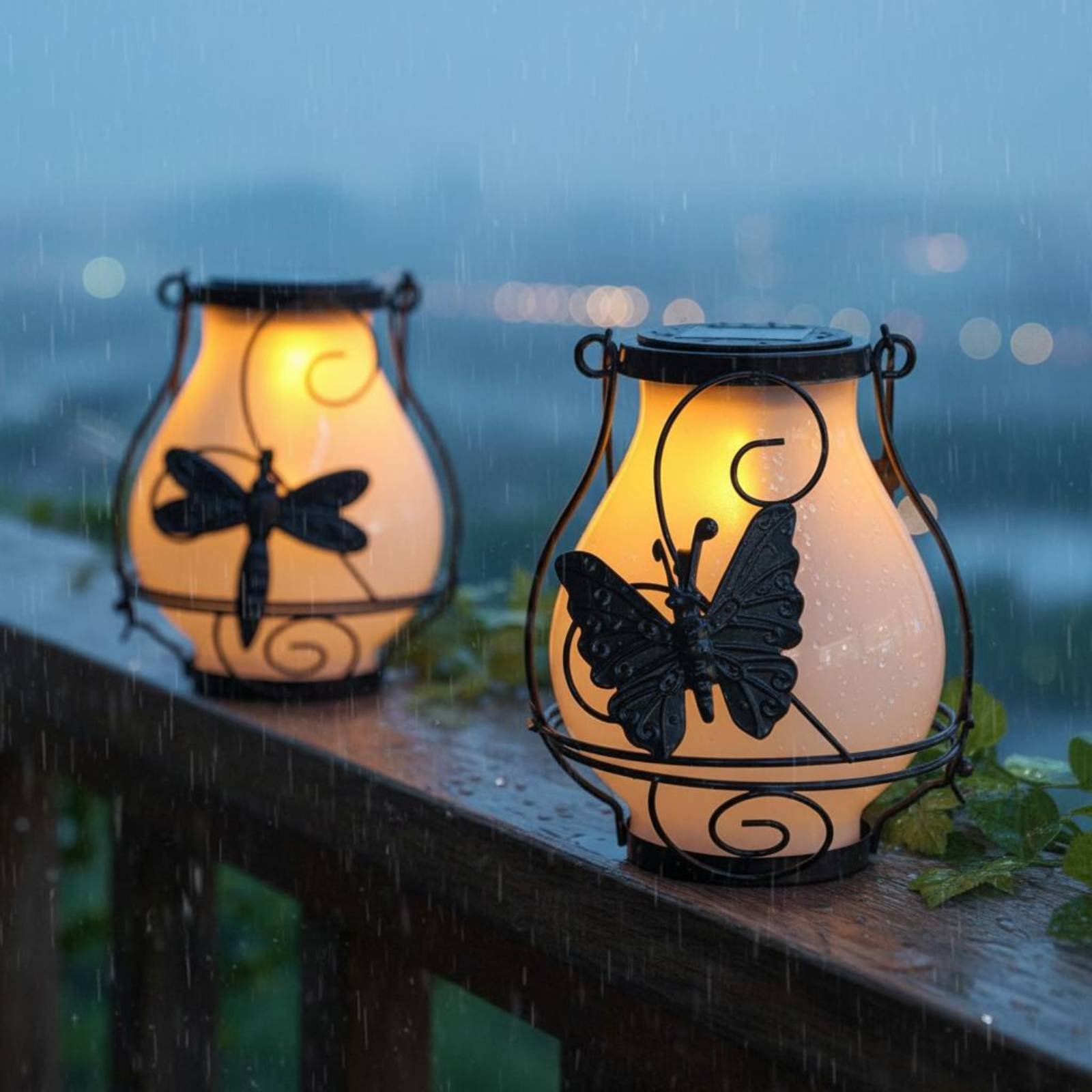Solar Butterfly Lantern Waterp - مراجعة Outdoor Powerwall وسعره