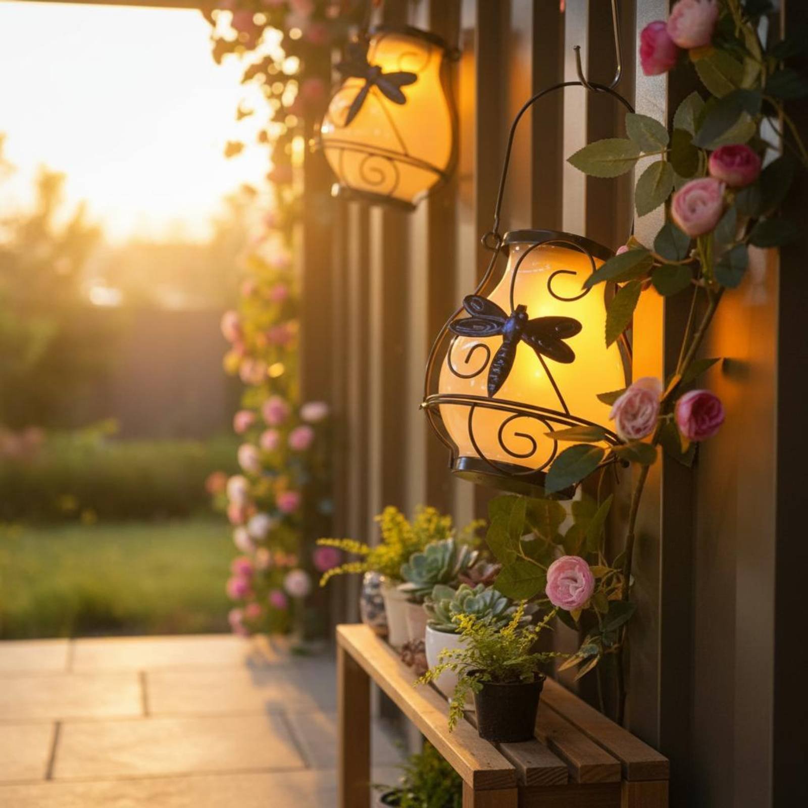 Solar Butterfly Lantern Waterp - مراجعة Outdoor Powerwall وسعره