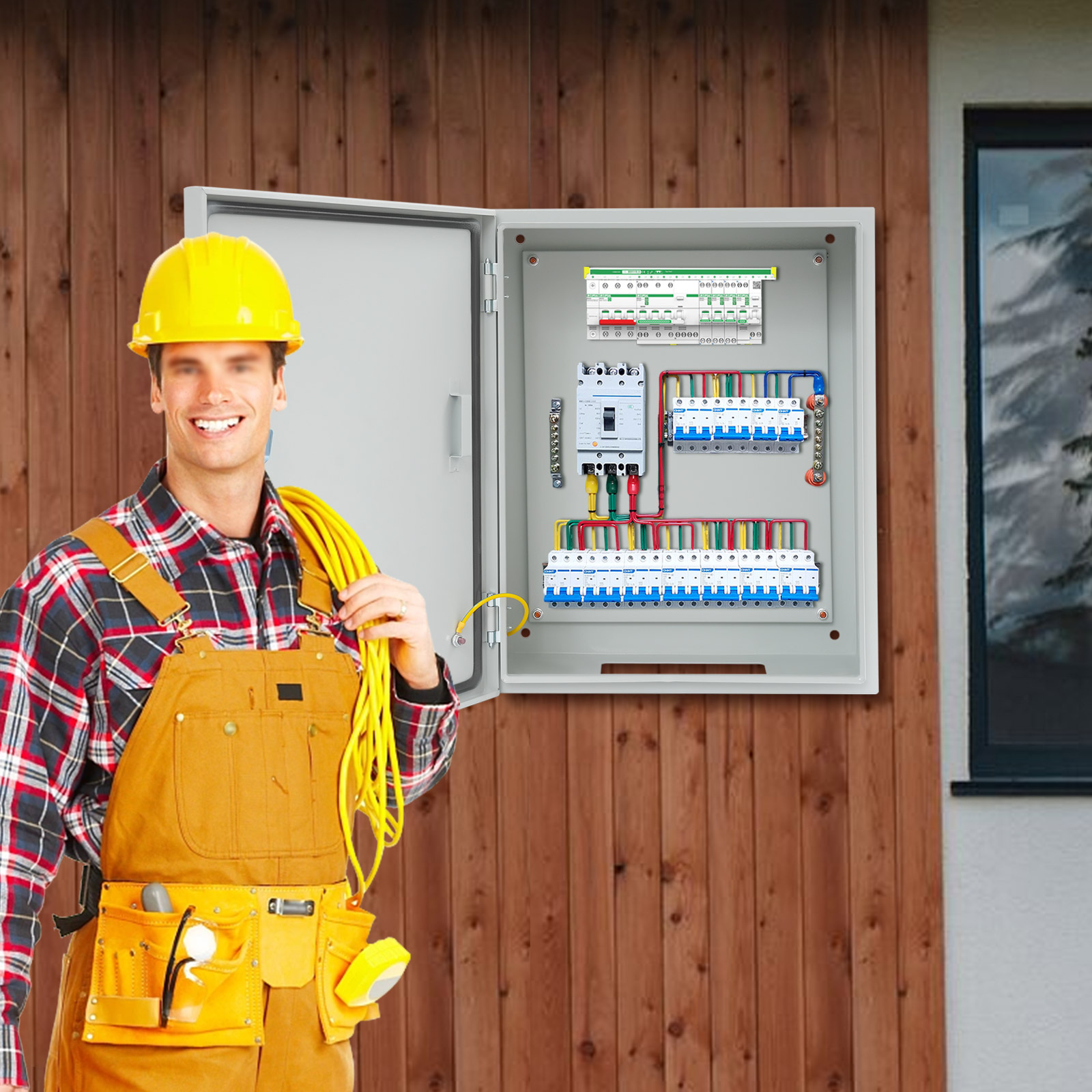 Lockable Outdoor Electrical Bo - مراجعة Outdoor Powerwall وسعره