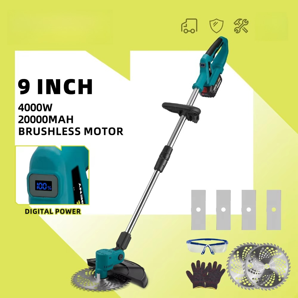 4000W Electric Lawn Mower for  - مراجعة Lawn Mower Battery وسعره