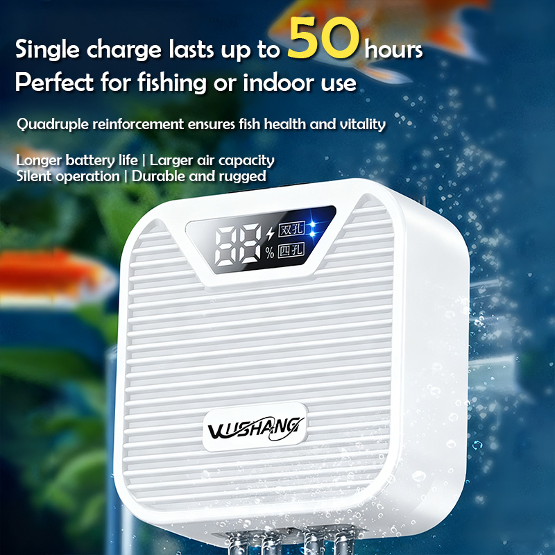 3W Aquarium Oxygen Pump Fishin - مراجعة Outdoor Usb Power Adapter وسعره