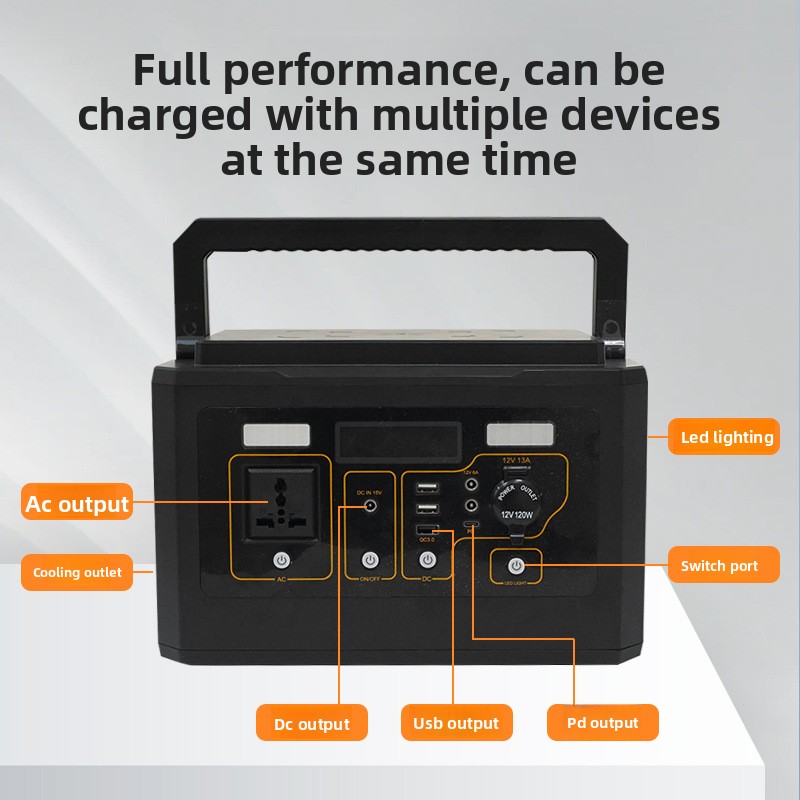Portable 500W High Power MPPT  - مراجعة Outdoor Power Supply وسعره