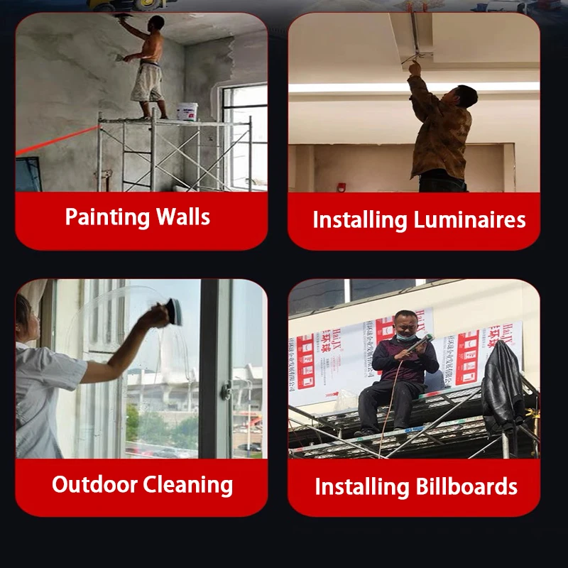 4M Electric Scaffolding Heavy- - مراجعة Outdoor Power Point وسعره