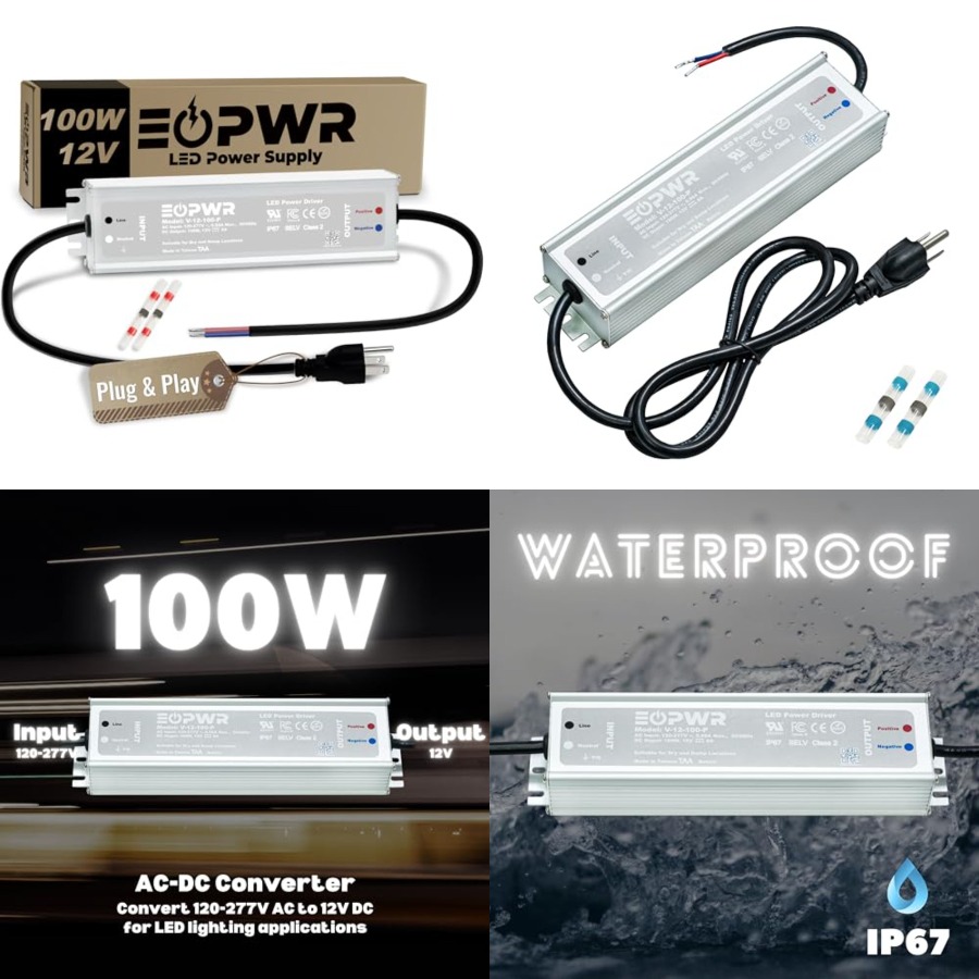 LED Driver Waterproof IP67 Pow - مراجعة Outdoor Power Supply وسعره