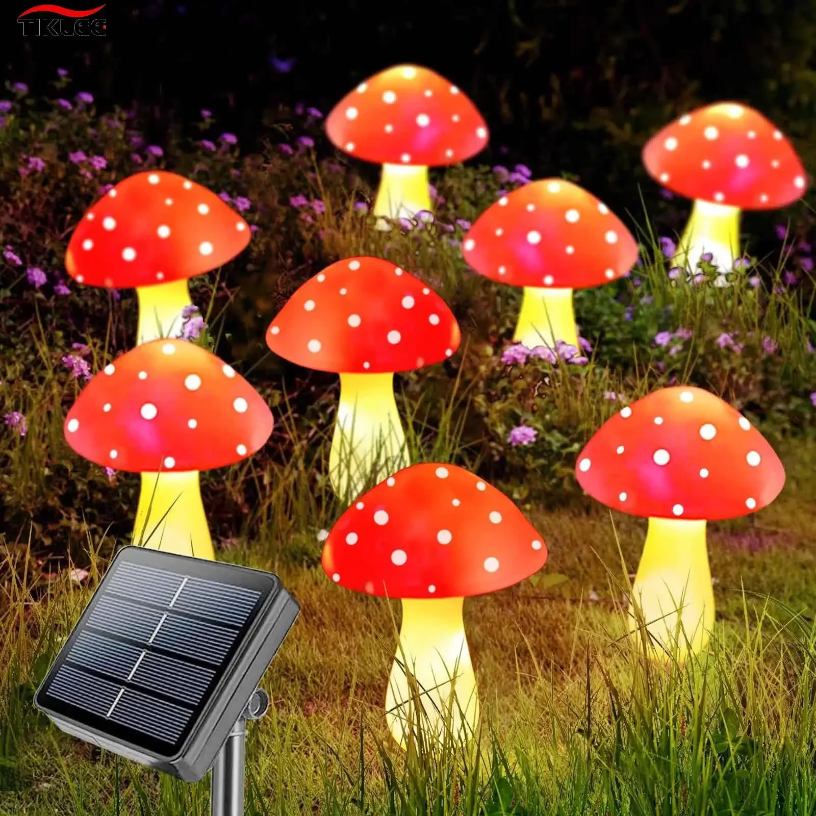 8/12/20 Head Solar Mushroom Li - مراجعة Outdoor Power Stake وسعره