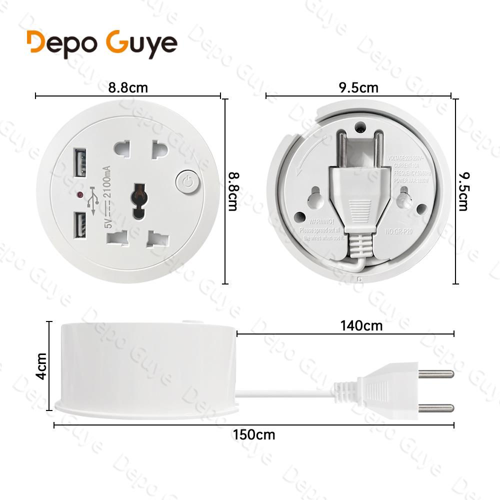 Travel Adapter Socket,EU Stand - مراجعة Outdoor Usb Power Adapter وسعره