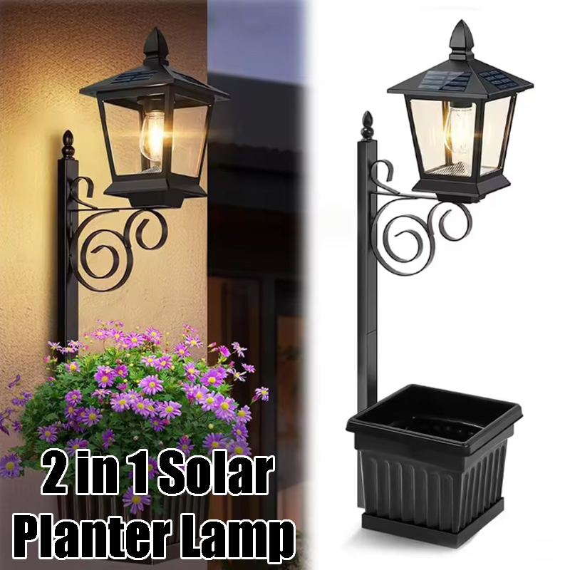 Solar Powered 2-in-1 Flower Po - مراجعة Outdoor Powerwall وسعره