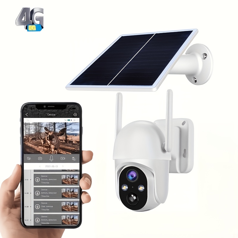 2/1pc 4G LTE Cellular Solar Se - مراجعة Outdoor Power Point وسعره