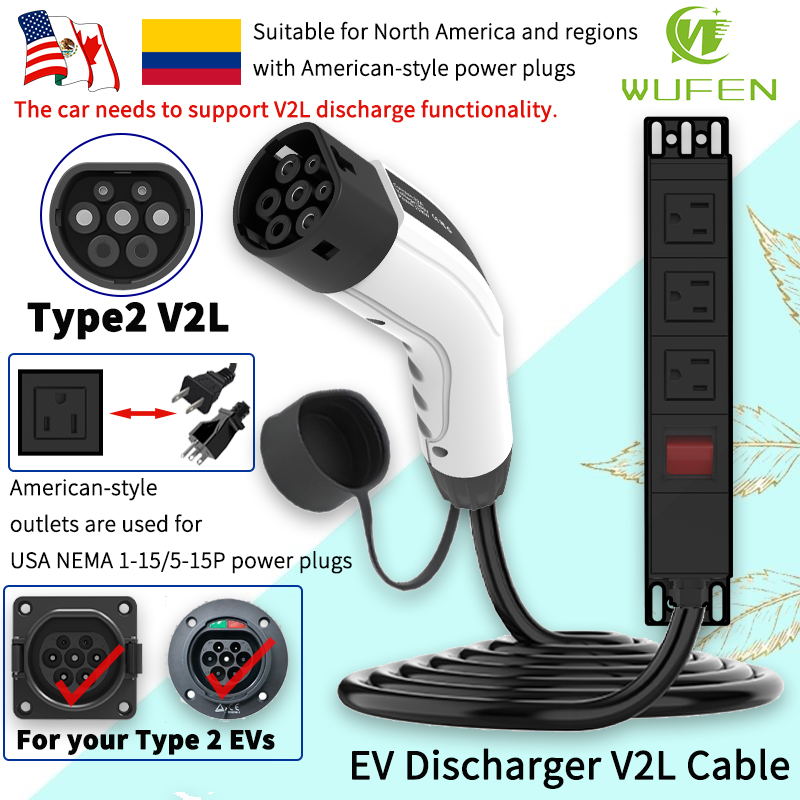 WUFEN Portable Type 2 V2L Cabl - مراجعة Outdoor Power Inc وسعره