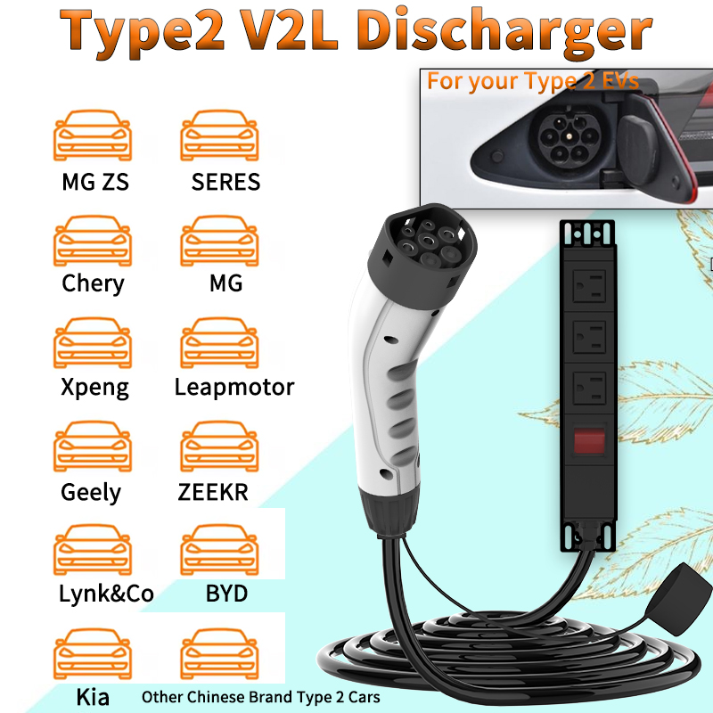 WUFEN Portable Type 2 V2L Cabl - مراجعة Outdoor Power Inc وسعره